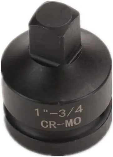 Miniatura 2 de FLZOSPER Adaptador y reductor de impacto de 1 pulgada (F) × 3/4 pulgadas (M) de hembra a macho, CR-Mo, SAE, para enchufes y herramientas