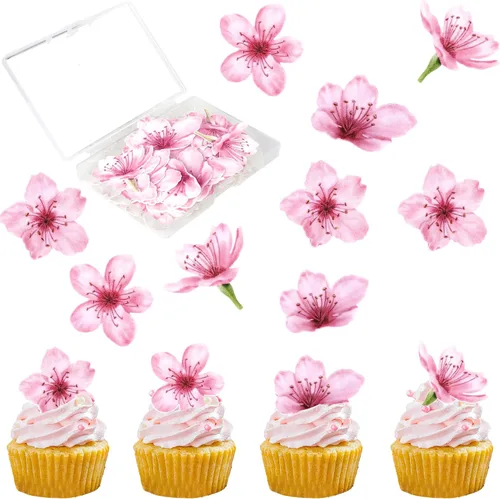 Miniatura 8 de 1 paquete de decoración de pastel de feliz cumpleaños con purpurina de girasol para pasteles, baby shower, niños, cumpleaños, verano, baby shower