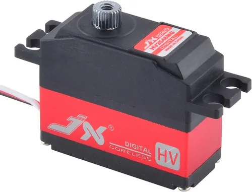 Miniatura 7 de JX Servo PDI-HV2546MG 0.88 oz Metal Gear Digital High Voltage Tail Servo 180 ° para RC 450 500 Helicóptero Ala Fija Piezas de Avión