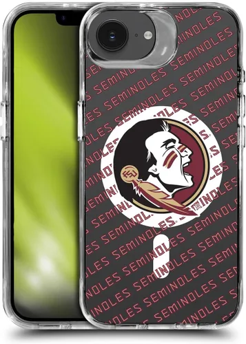 Miniatura 171 de Head Case Designs Funda de gel suave FSU Seminoles de la Universidad Estatal de Florida con licencia oficial compatible con Apple iPhone 13 Pro Max