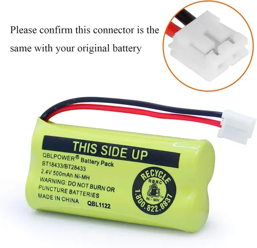 Miniatura 4 de BT18433 BT28433 BT-8300 BATT-6010 Batería recargable BT184342 BT284342 BT1011 BT1018 BT1022 BT1031 89-1326-00-00/89-1330-01-01-00/CPH. -515D 2.4V