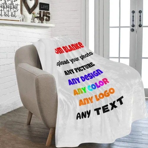 Miniatura 2 de HUGLAZY Manta personalizable con fotos, texto, collages de fotos, carga tu propia foto, regalo para mujer, decoración de cumpleaños, 1 foto