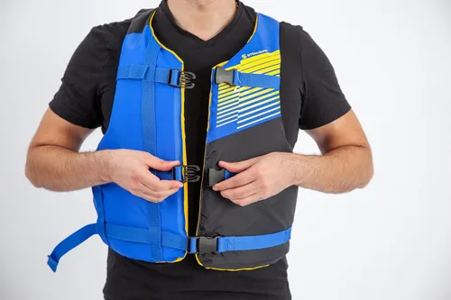 Miniatura 10 de Stohlquist FIT Chaleco salvavidas para adultos de gran tamaño, aprobado por la Guardia Costera de Estados Unidos, PFD para hombres y mujeres