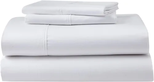 Miniatura 4 de GhostBed Queen Cooling - Juego de sábanas de lujo de algodón Supima y Tencel, resistente a las arrugas, con bolsillos profundos, 4 piezas