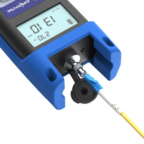 Miniatura 8 de ORIENTEK Fibra óptica T25M medidor de potencia óptica+T15M-S fuente de luz óptica SM 1310/1550nm herramientas de prueba de pérdida