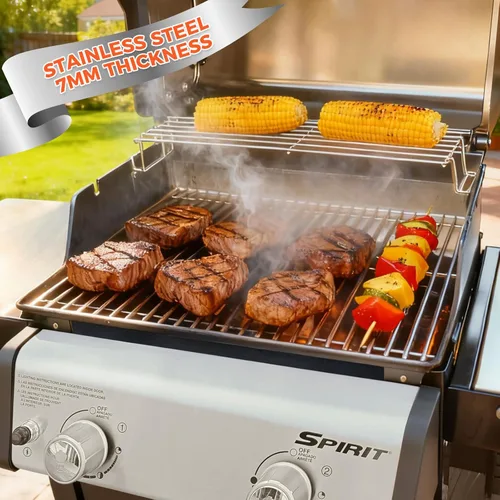 Miniatura 5 de QuliMetal Rejillas de acero inoxidable 304 de 0.276 in para parrillas Weber Spirit E-210, Spirit 200, GS4 Spirit II 200, Spirit II serie E-210
