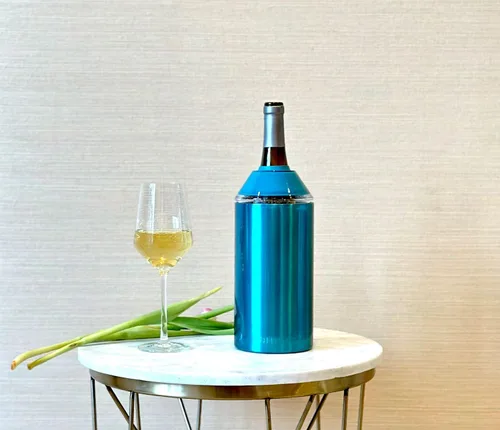 Miniatura 7 de Enfriador de vino y champán (turquesa)