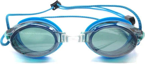 Miniatura 2 de Gafas de natación anti niebla con correa elástica de ajuste rápido Azul espejo
