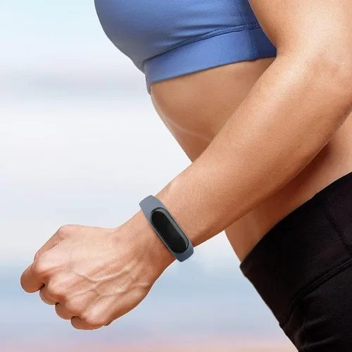 Miniatura 5 de AK Pulseras de silicona – Bandas suaves paquete de 3 para Xiaomi Mi Band 5, Mi Band 6, Amazfit Band 5 y Band 6 – Correa deportiva para mujeres