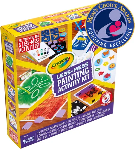 Miniatura 5 de Crayola Kit de actividad de pintura con menos desorden