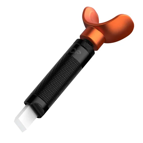 Slice 10502, cuchillo giratorio, ideal para patrones detallados en trabajos de cuero, hoja de cerámica amigable con los dedos, nunca necesita