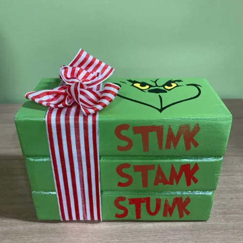 Miniatura 5 de Plantillas navideñas de letras y números para pintar sobre madera, plantillas reutilizables del alfabeto para manualidades, letreros y proyectos
