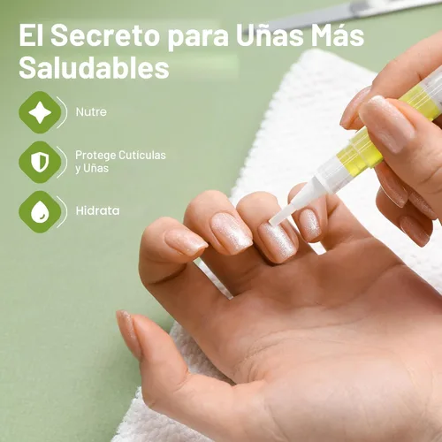 Miniatura 4 de Lápiz de Aceite para Cutículas - Protector de Cutículas de Uñas - Accesorio Profesional para Manicura y Pedicura - Accesorio de Arte de Uñas
