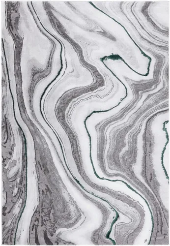 Miniatura 33 de SAFAVIEH Craft Collection - Alfombra decorativa, 2'3" x 4', azul y gris, diseño abstracto moderno, no desprende pelusa y de fácil cuidado, ideal