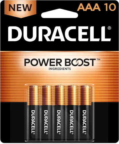 Miniatura 2 de Duracell Coppertop - Paquete de pilas AAA y AA con ingredientes Power Boost, 10 unidades AAA y 16 AA