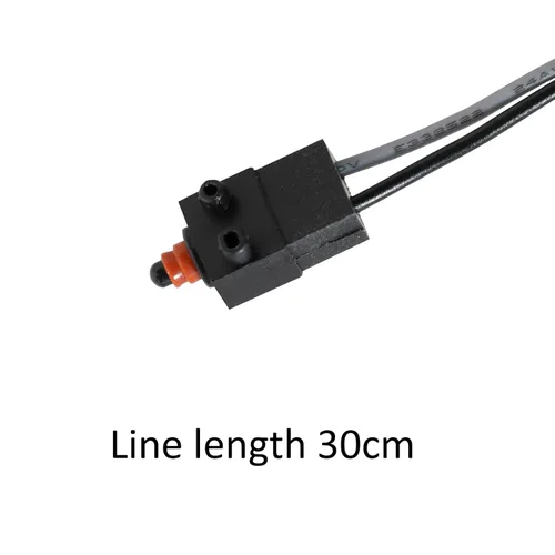 Miniatura 4 de Interruptor de límite de carrera pequeño a prueba de aceite y polvo de 2 pines normalmente cerrado con alambre IP67 3PCS