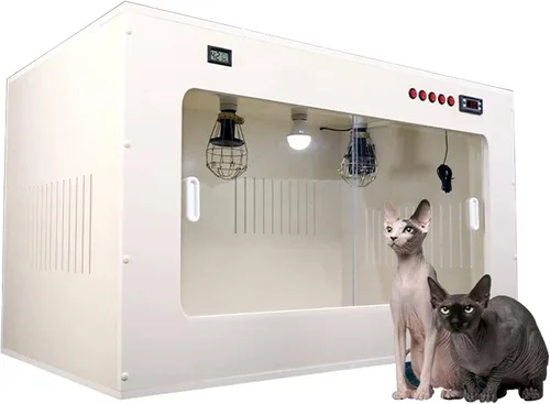 Incubadora de cachorros para perros recién nacidos, gran familia, caja para mascotas, calentador de laboratorio, jaula para cachorros, gatitos y