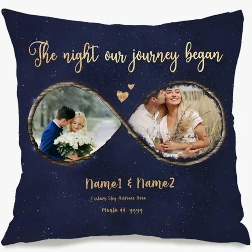 Miniatura 16 de One Photo Personalized Sofa Pillow Case with Custom Message enriching Your Home Style While Providing a Warm and Memorable Gift idea