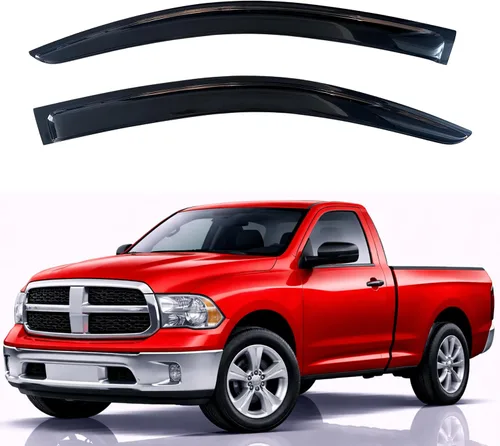 Miniatura 209 de KPY Visor de ventana compatible con Hyundai Tucson 2021-2025, 4 piezas de deflector de ventilación para ventana lateral, estilo Mugen, protector
