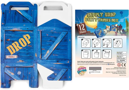 Miniatura 2 de Caja de suministros militares para fiestas de juegos, regalos de fiesta, bolsas de decoración y regalo, actividades de cumpleaños con temática