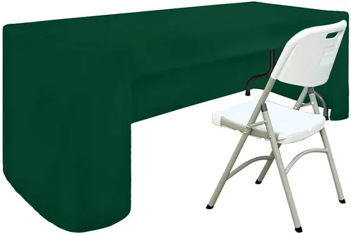 Miniatura 7 de ABCCANOPY Mantel rectangular de 6 pies para mesas rectangulares, de poliéster, lavable, para banquetes, bufé, fiestas, vacaciones, cenas, bodas