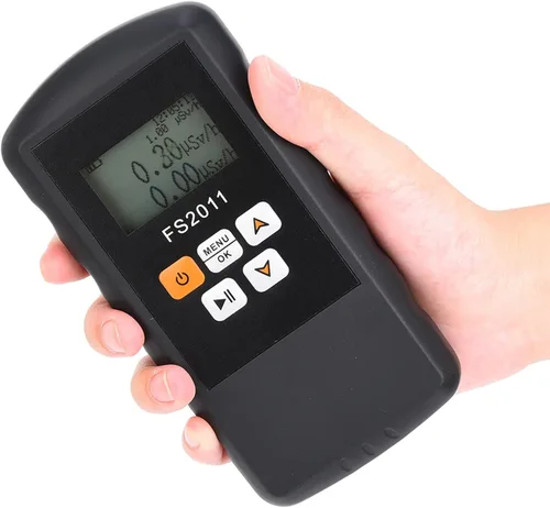 FS2011 detector de radiación nuclear contador portátil de mano β γ χ Ray Gamma Radiation Survey Meter Probador radiactivo Dosímetro de radiación