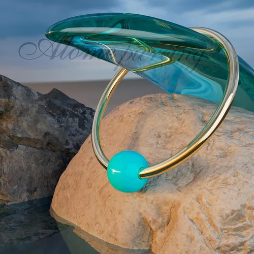 Miniatura 60 de Variedad de aretes de aro para cartílago