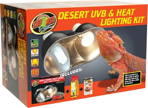 Miniatura 2 de Zoo Med Desert UVB & Heat Lighting Dual Kit