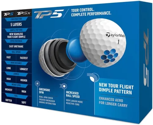 Miniatura 3 de Taylormade TP5 Golf Balls