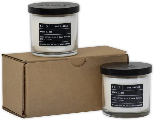 Miniatura 4 de Lulu Candles Sexy Man Vela perfumada de lujo en tarro de soja Vertida a mano en los Estados Unidos Altamente perfumada y duradera