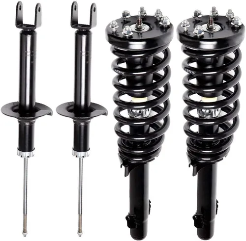 Miniatura 12 de AUTOMUTO Conjunto de Resorte de Puntal Delantero Par Amortiguador Compatible 2008-2012 para Honda Accord FWD