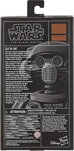 Miniatura 3 de Star Wars The Black Series DJ R-3X Toy - Figura de acción coleccionable de Star Wars Galaxy's Edge, juguetes para niños de 4 años en adelante