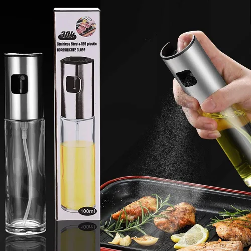 Miniatura 7 de Pulverizador de aceite para cocinar, rociador de aceite de oliva, para freidora de aire, aceite de vinagre vegetal, mini artilugios de cocina