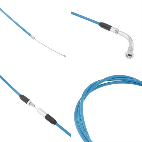 Miniatura 4 de Windance 190cm 74.8" Cable de acelerador de motocicleta de alto rendimiento de 190 cm, cable de acelerador ajustable de deslizamiento plano Azul