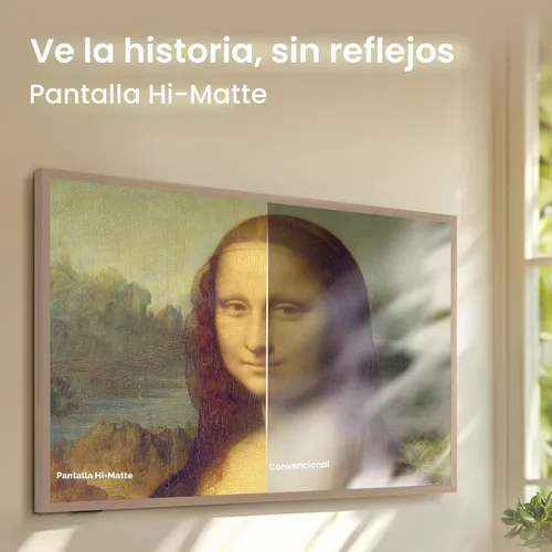 Miniatura 8 de Hisense Hi-QLED S7 CanvasTV Series 4K UHD Google Smart Art TV de 50 pulgadas (50S7SG, 2026 nuevo) - Modo artístico, panel antirreflejo, Dolby Vision