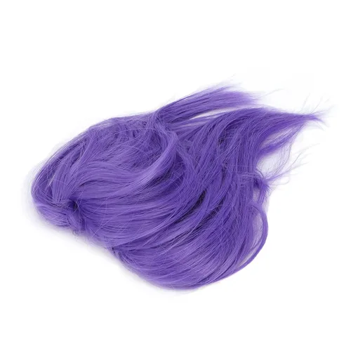 Miniatura 4 de Peluca con diadema, moño de trenzas para el cabello, moño de trenzas y moño desordenado de moda, moño sintético para coleta, moño para mujeres