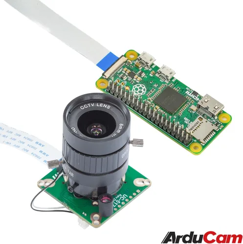 Miniatura 4 de Arducam para cámara Raspberry Pi HQ, módulo de cámara IMX477 de 12.3MP con lente de montaje CS, conmutación automática de corte IR de imagen durante