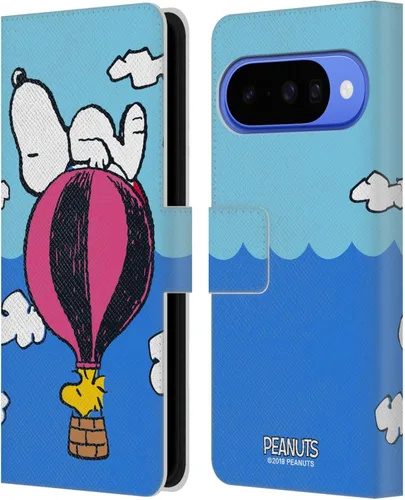 Miniatura 8 de Head Case Designs Officially Licensed Peanuts Snoopy & Woodstock 2 Halfs and Laughs Leather Wallet Case Compatible with Google Pixel 8 Snoopy