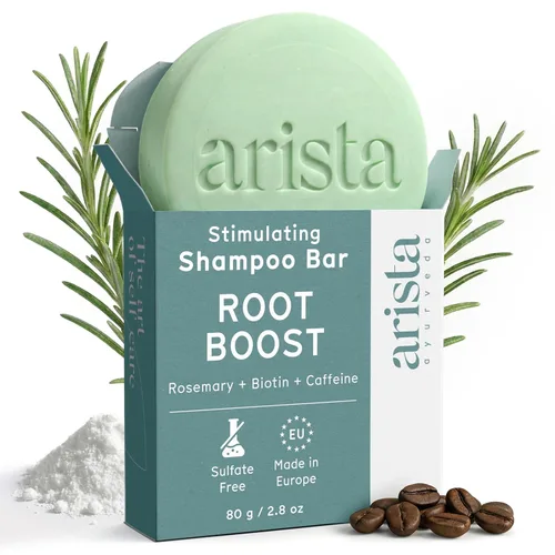Miniatura 12 de Barra de champú con cabello rizado, aceite de almendras dulces, polvo de fruta Reetha y manteca de karité, hidratante para cabello rizado