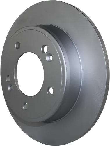 Miniatura 4 de Rotores de disco sólidos recubiertos de 10.315 in y Akebono ProACT Juego de pastillas de cerámica Hardware y sensores acústicos Kit de freno trasero