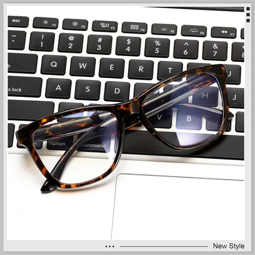 Miniatura 5 de Retro Blue Light Blocking Glasses for Women Men Classic Style Computer TV Eyeglasses Anti Eyestrain