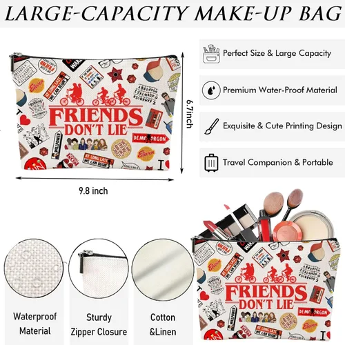 Miniatura 4 de Bolsa de maquillaje mixta, Colorido, Los amigos no mienten
