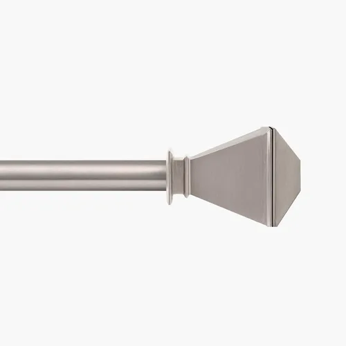 Miniatura 39 de Deco Window - Varilla ajustable para cortinas para ventanas de 18 a 44 pulgadas, poste de hierro de 1 pulgada extendible de alta resistencia