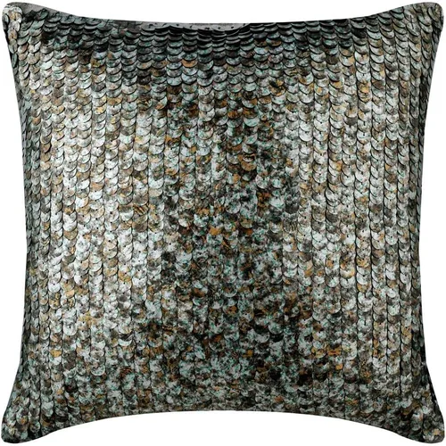 Miniatura 21 de The HomeCentric Funda de cojín para silla, fundas de almohada decorativas de 22 x 22 pulgadas (21.7 x 21.7 in), color plateado, fundas de almohada