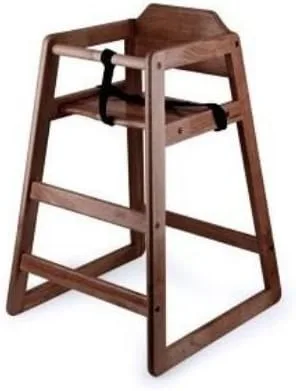 Miniatura 2 de Nueva silla alta de madera estilo restaurante