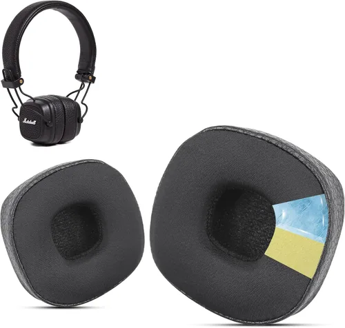 Miniatura 9 de Krone Kalpasmos Almohadillas de repuesto para auriculares Marshall Major III/IV, compatible con almohadillas Marshall Major 3/4, piel de cordero
