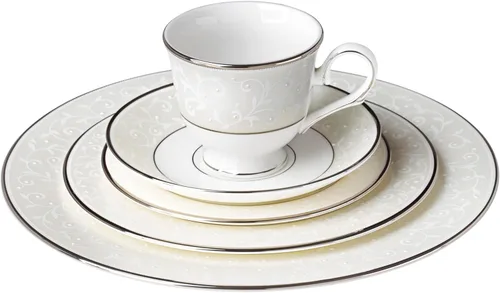 Miniatura 9 de Lenox Platillo Opal Inocencia, blanco