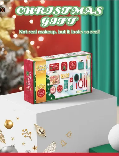 Miniatura 3 de Serena&Jewel Maquillaje de simulación para niños pequeños, juego de maquillaje de juguete para niños de 3 a 5 años, kit de maquillaje para niños