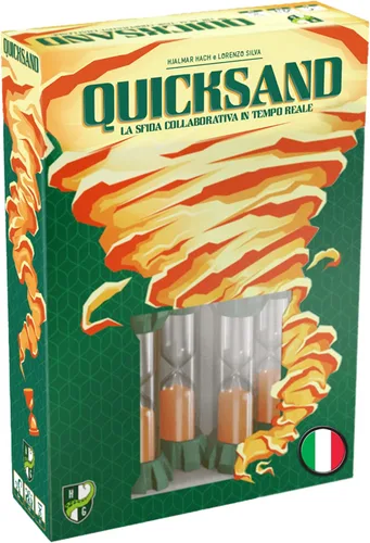 Quicksand - Juego de mesa cooperativo en tiempo real, gestión del tiempo, desactiva las trampas para mantener el temporizador de arena, a partir de