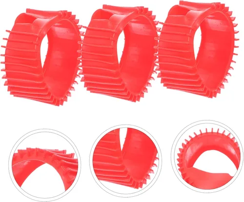 Miniatura 2 de DOITOOL 12 cubiertas de calibre para manguitos de protección de oxígeno acetileno para medidores de presión de propano fáciles de instalar y RedX4PCS